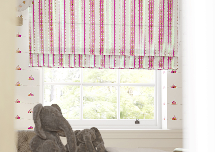May Day, Stripe Brights - Roman Blind - Image 5